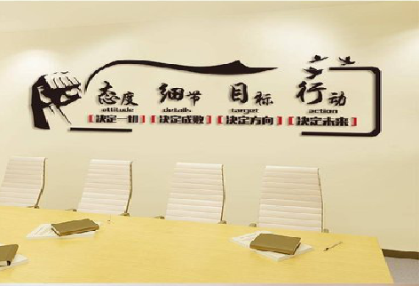 台州市企业文化墙主要展示什么？