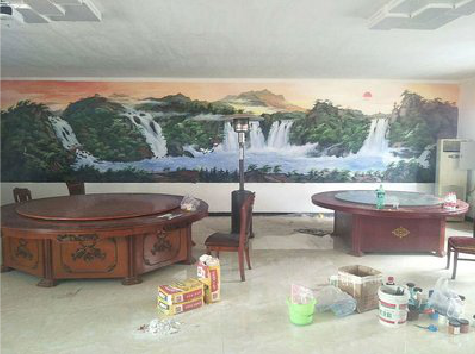 台州市墙绘-写实风景