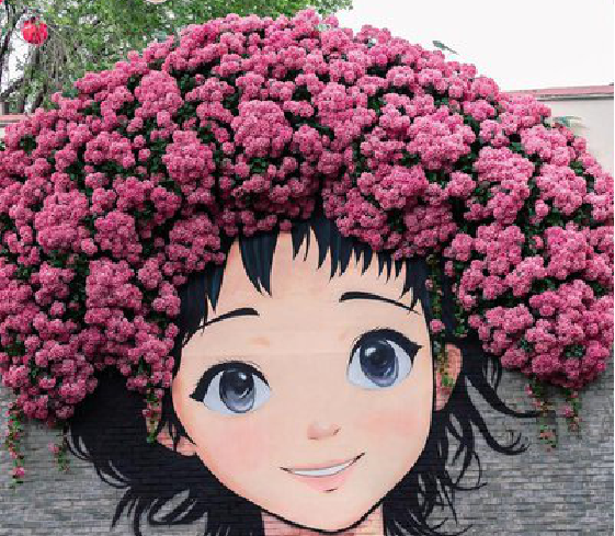 台州市墙体彩绘-网红墙打卡