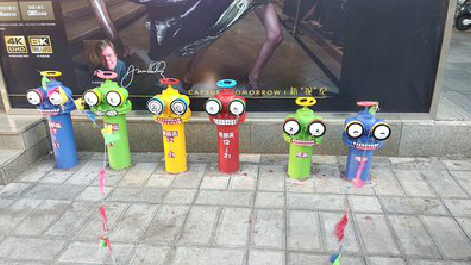 台州市商业区彩绘