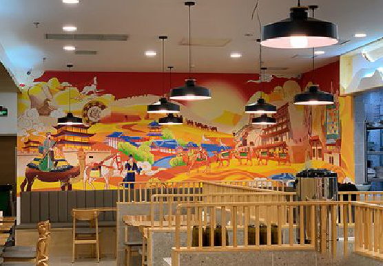 台州市商业空间彩绘介绍。