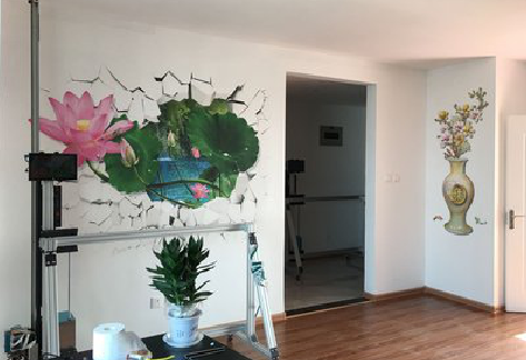 台州市墙体彩绘相比墙纸的优势。