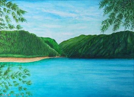 台州市在墙绘中，如何绘画绿水青山？